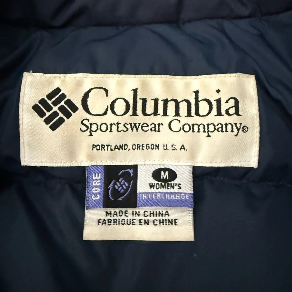 Columbia Women Interchange Double Lined Down Insulated Winter Coat Cold Weather